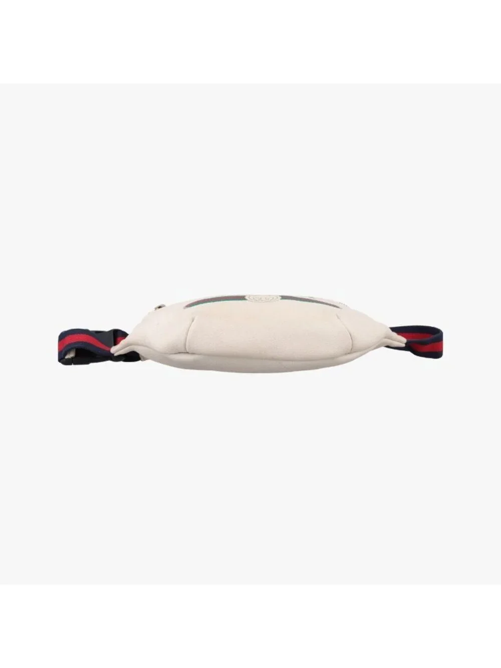 Gucci Print White Leather Handbag